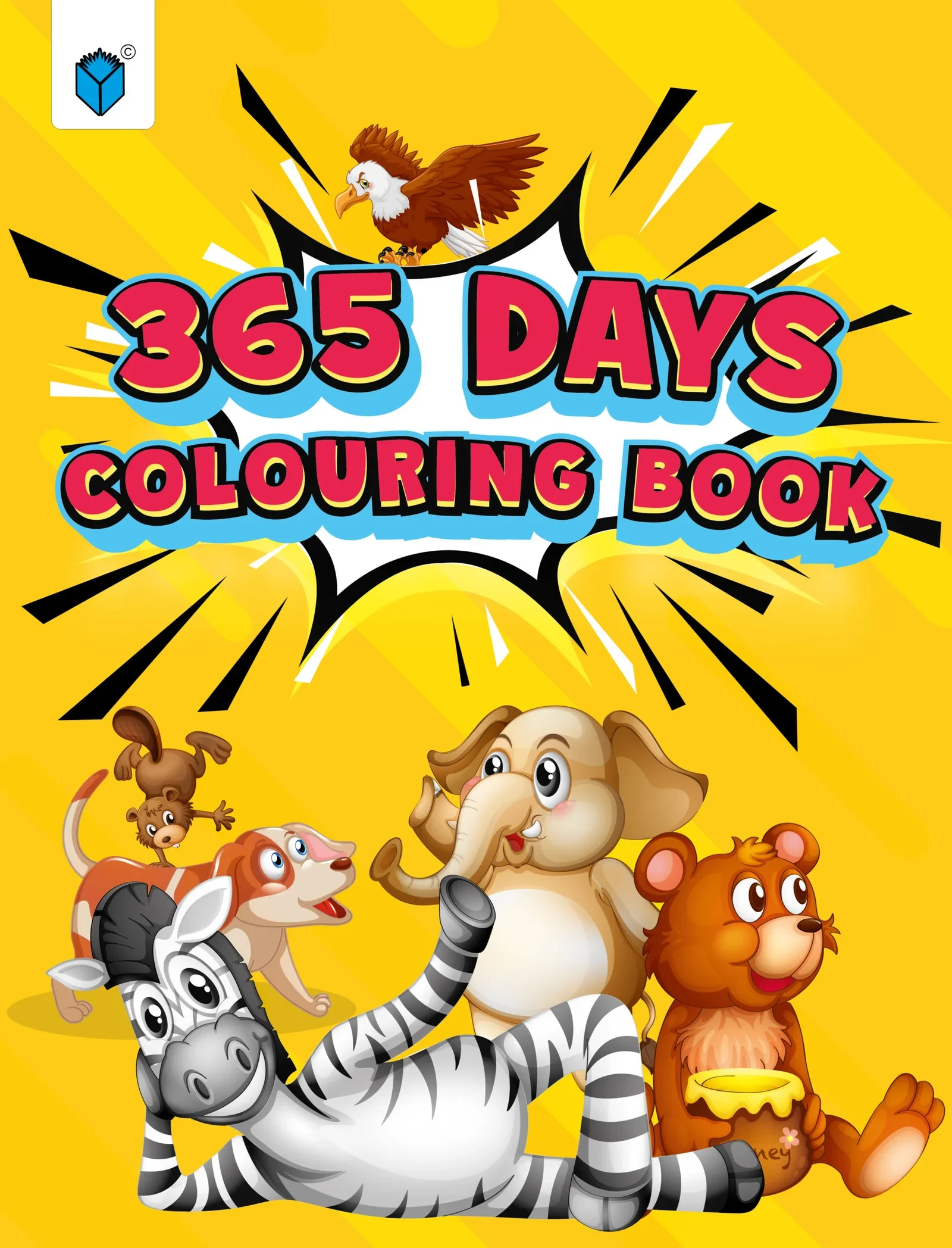 365 Days Colouring Book