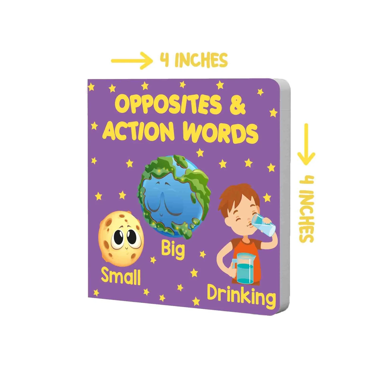 PARAMOUNT LITTLE HAND’S BOARD BOOK OPPOSITES & ACTION WORDS