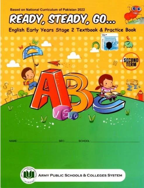 APSACS: READY, STEADY, GO ENGLISH EARLY STAGE 2 TEXTBK & PRACTICE BK 2ND TERM (N