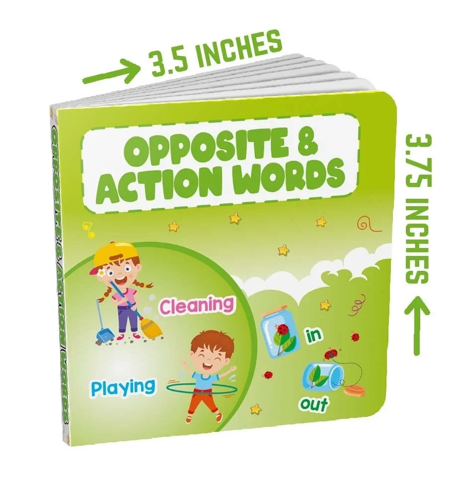 MY TINY BOARD BOOKS: OPPOSITE & ACTION WORDS