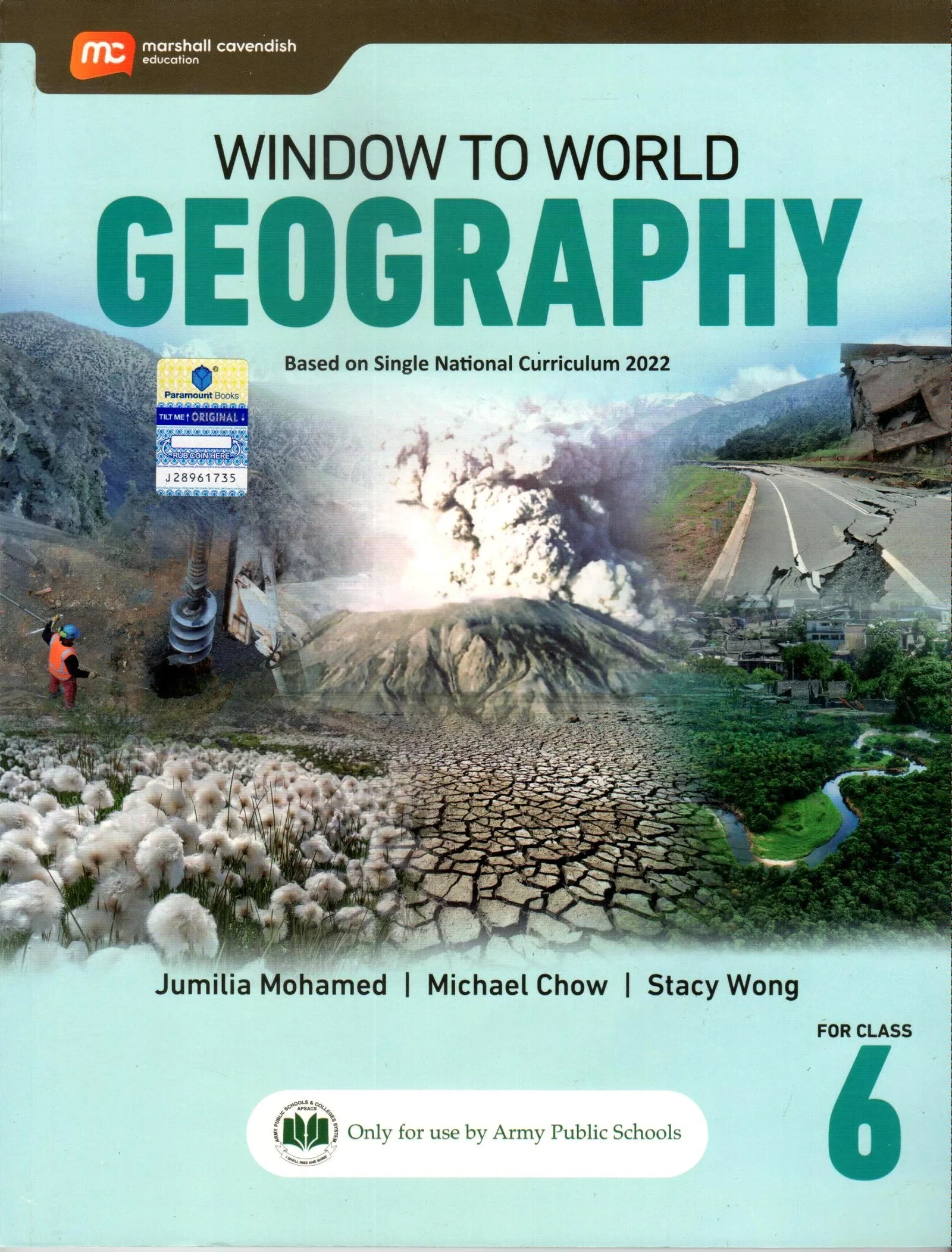 APSACS: WINDOW TO WORLD GEOGRAPHY BOOK-6 SNC 2ED