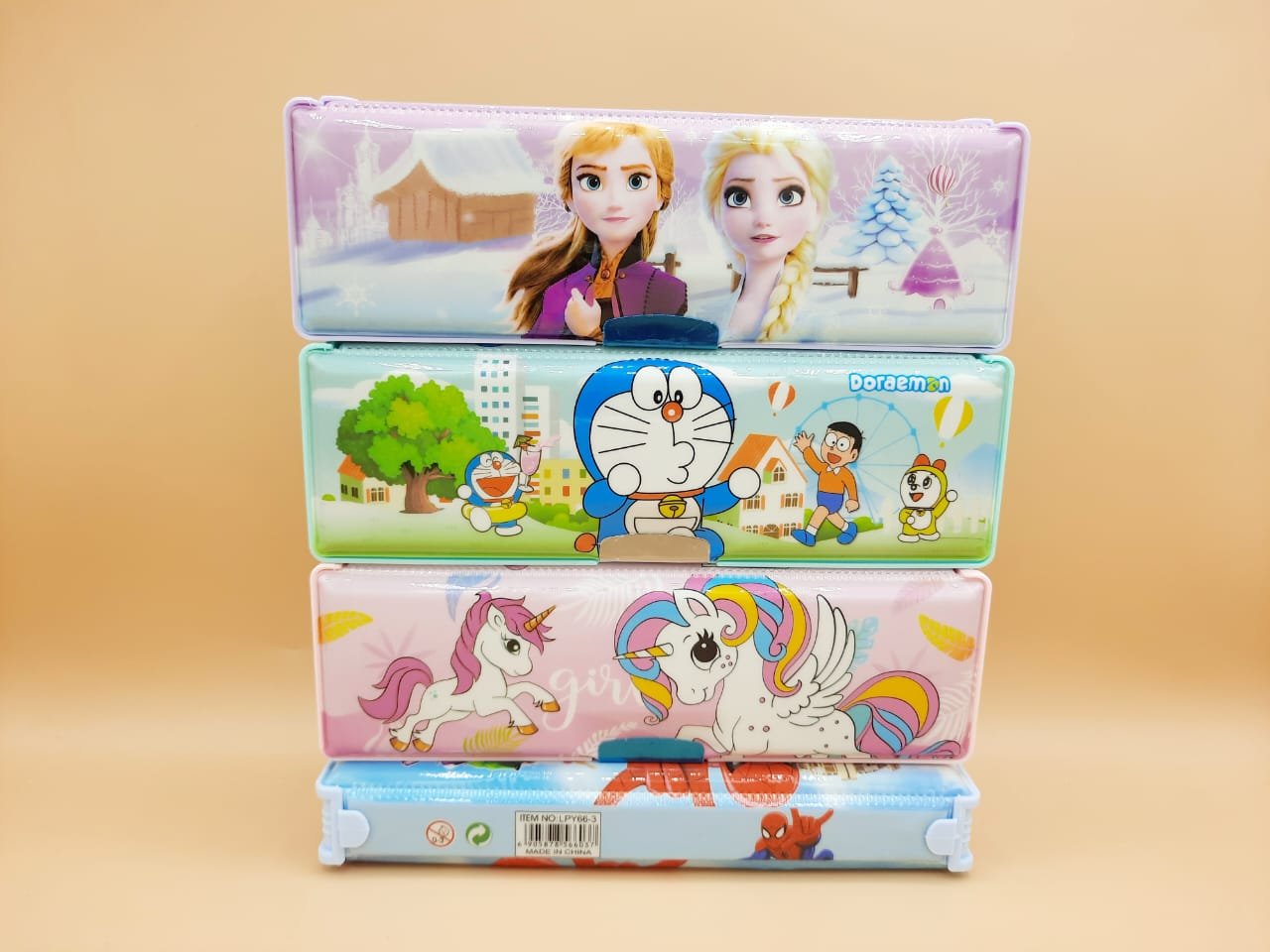 Double Sided Pencil Box Geometry Box Magnetic Close