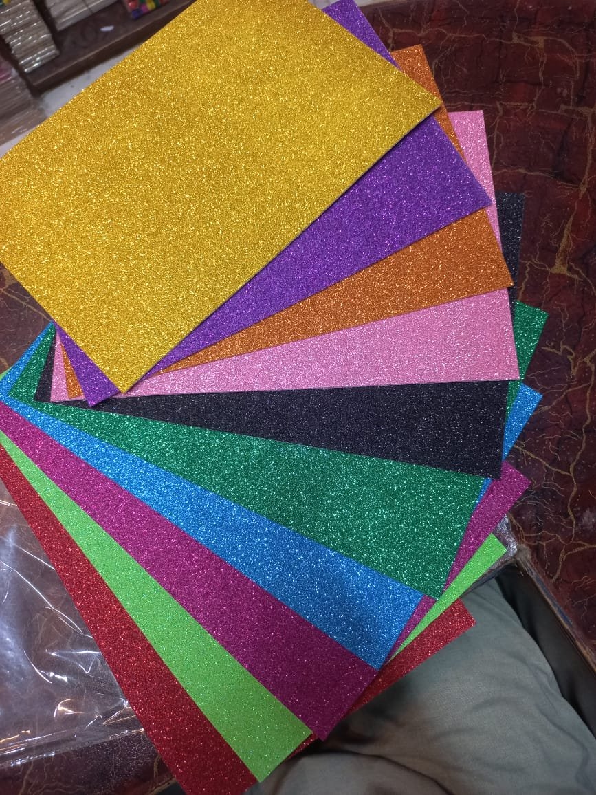 foamic glitter sheet