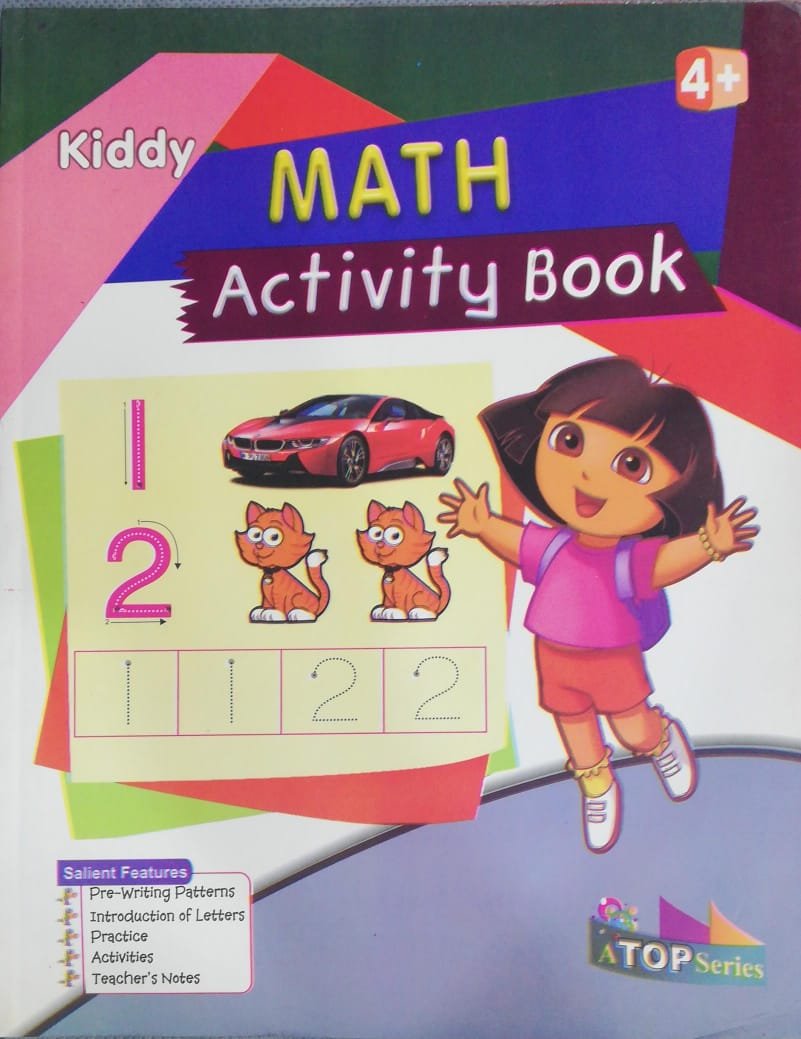 Fairy land Math Activity book A top series 4+