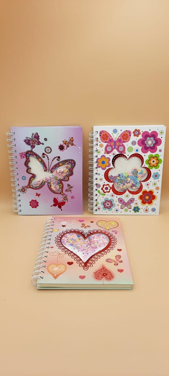 Spring diary in beautiful design for girls